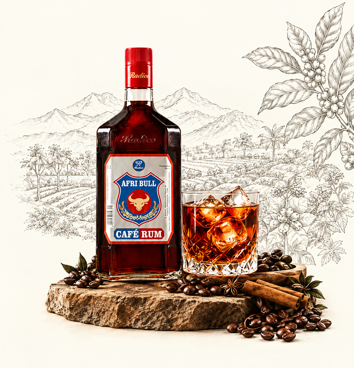 Afri Bull Café Rum